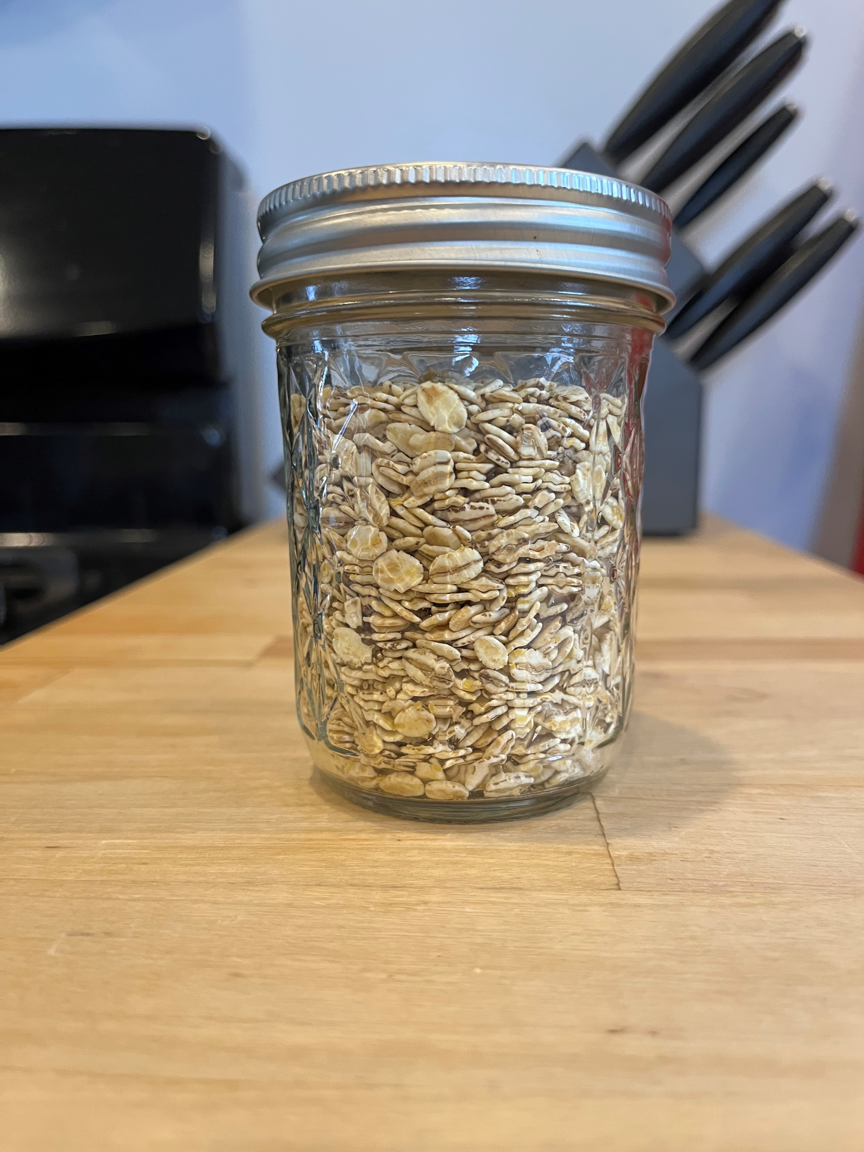 Jar storing leftover barley- ostrenga sprague.jpg